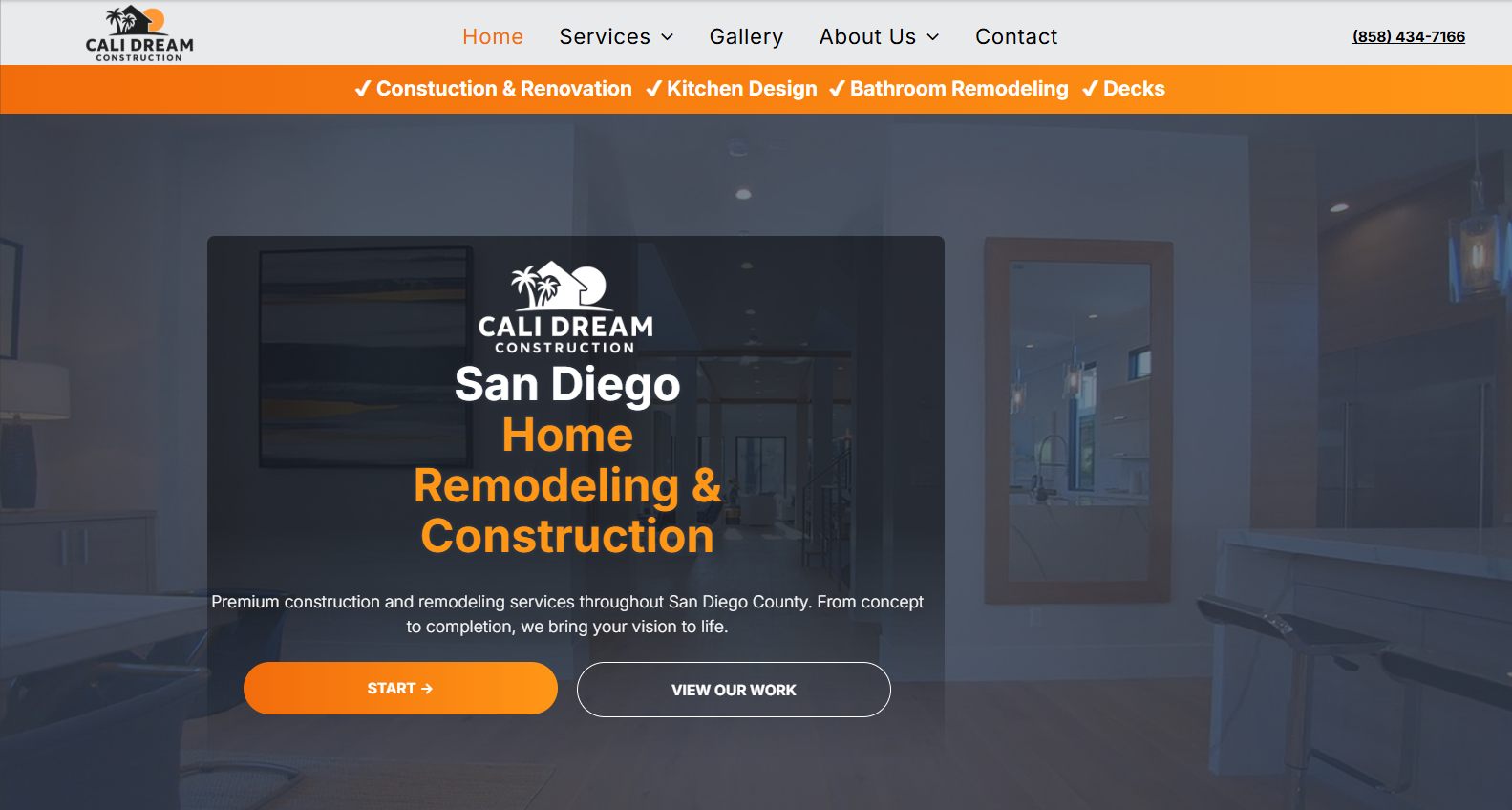 Cali Dream Construction — Contractor
